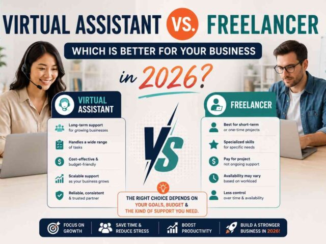 Virtual Assistant vs. Freelancer: Which is Better for Your Business in 2026?