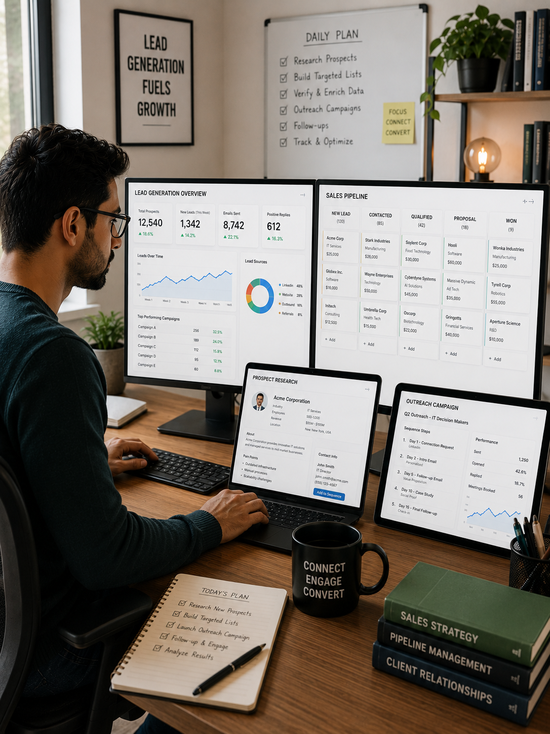 B2B lead generation services for business prospecting and sales growth